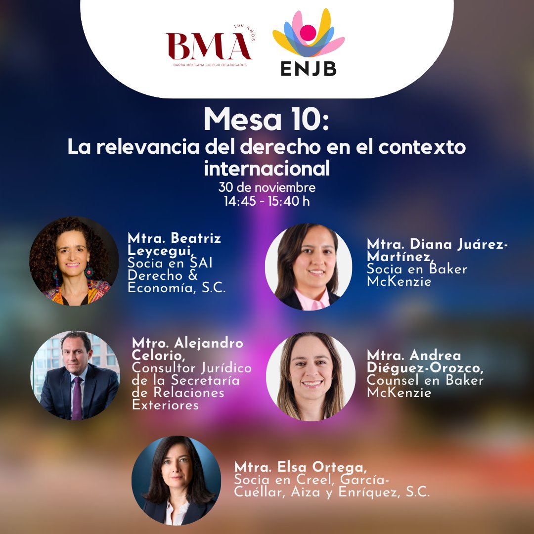 El segundo día de actividades empieza con la mesa de inteligencia artificial y su relación con el derecho, para después reflexionar sobre temas de género con abogadas increíbles, y aprender sobre la importancia de la divulgación jurídica y el derecho internacional.