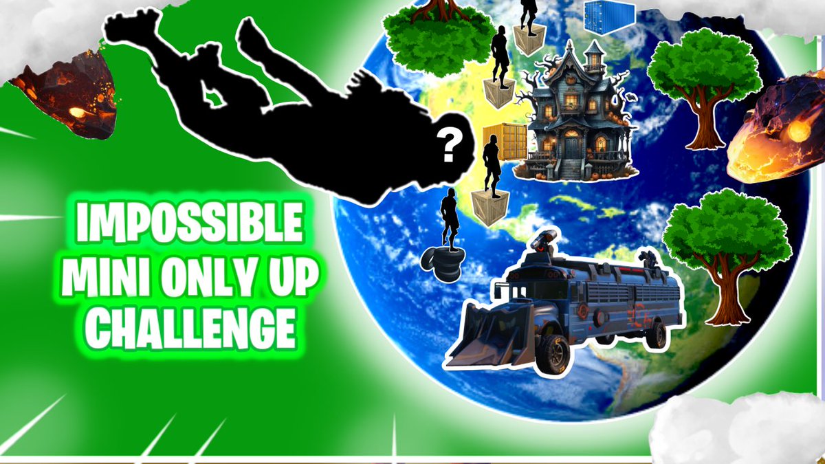 CHRI5 TEN YT's Impossible #Fortnite Only Up Mini Map !! Challenge Your Friends To This Fun Entertaining Game Mode Can You Make It To The Top !! Don't Forget To Like &amp; Add To Favourites !! 5805-9997-3028 great fun for streamers fortnite.com/@chri5-ten-tff… #gaming <a href="/SmallStreamersC/">#SmallStreamersConnect</a>