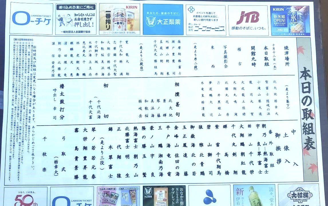 大相撲 巡業 焼津 チケット