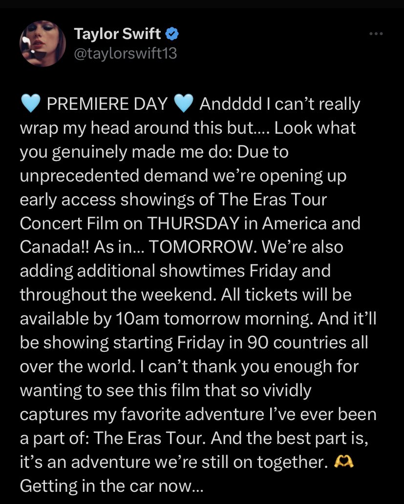 THE13MANUSCRIPT's tweet photo. TAYLOR JUST SAID LWYMMD &amp; GETAWAY CAR HELP REP TV HELLOOOO??!! https://t.co/GT9MU04efG