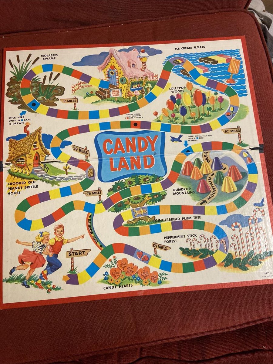 graywithclouds's tweet image. I miss Candy Land. 🍬