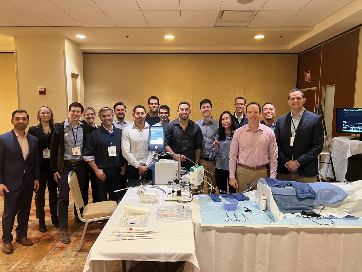 Brian Sumner (@briansumner93) on Twitter photo Big thank you to <a href="/NickJohnsonMD/">Nick Johnson</a> for an insightful talk on #ECMO for the <a href="/emresidents/">emresidents</a> Critical Care Committee meeting this year at #ACEP23. Special thanks to <a href="/Medtronic/">Medtronic</a> and #InvoSurg for putting on three fantastic sessions with high-fidelity cannulation models. Big thank you to <a href="/NickJohnsonMD/">Nick Johnson</a> for an insightful talk on #ECMO for the <a href="/emresidents/">emresidents</a> Critical Care Committee meeting this year at #ACEP23. Special thanks to <a href="/Medtronic/">Medtronic</a> and #InvoSurg for putting on three fantastic sessions with high-fidelity cannulation models.