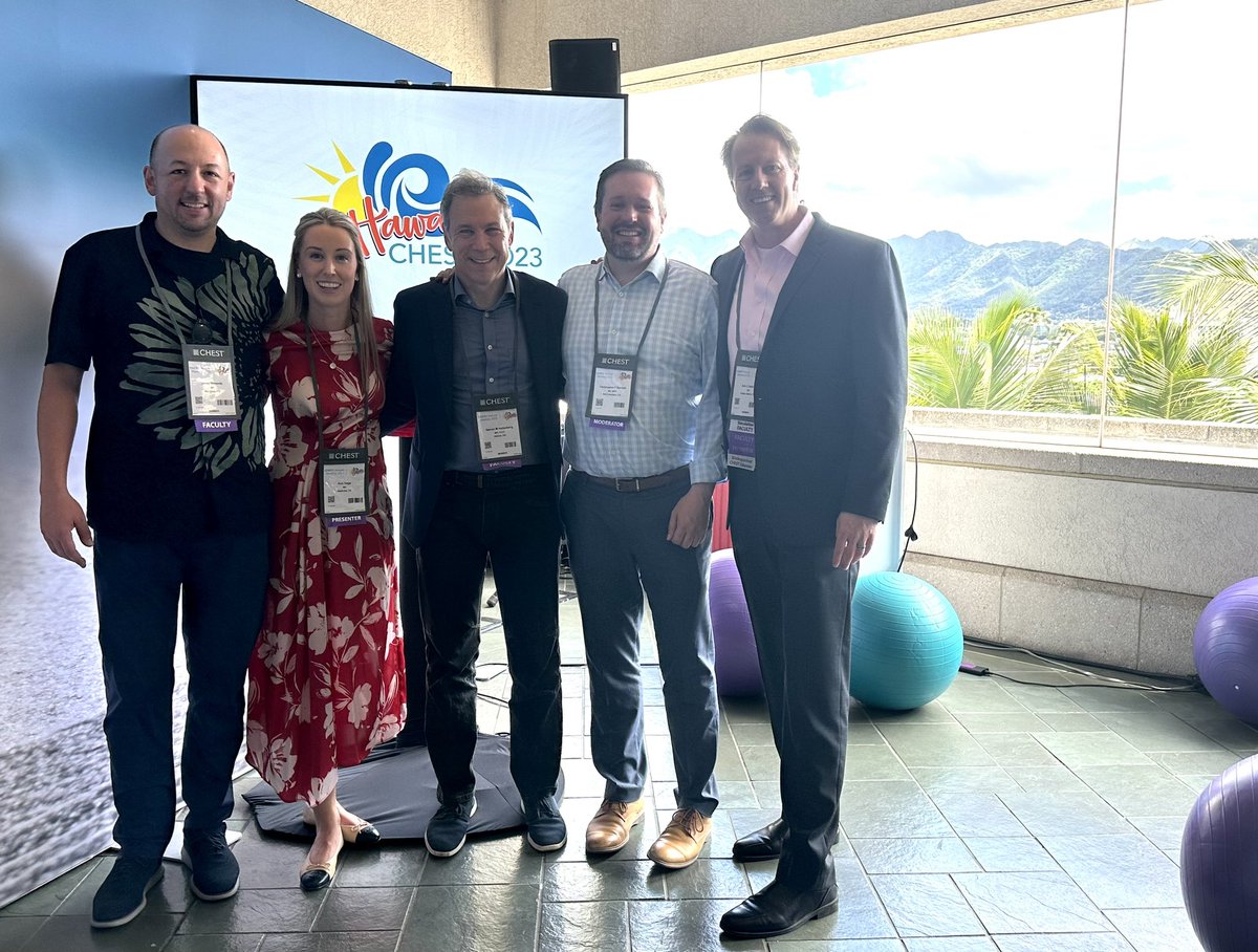 Final session done! Thanks #CHEST2023 for a great meeting! <a href="/jameshorowitzmd/">James Horowitz</a> <a href="/ChrisBarnettMD/">Christopher Barnett MD, MPH, FACC</a> <a href="/ErikOsborn77/">Erik Osborn</a>