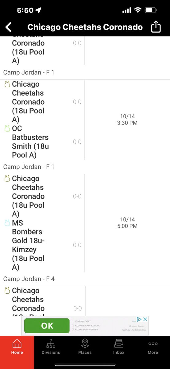 Looking forward to playing in the eastern elite fall tournament in East Ridge Tennessee this weekend. Here’s our schedule!
<a href="/CoachFrankReed/">Frank Reed</a> <a href="/coachK73/">Scottie Kilgore</a> <a href="/GoMocsSB/">Chattanooga Softball</a> <a href="/NIUSoftball/">NIU Softball</a> <a href="/JAX_Softball/">Jacksonville Softball 🥎</a> @Tampa_Softball <a href="/StetsonSoftball/">Stetson Softball</a>