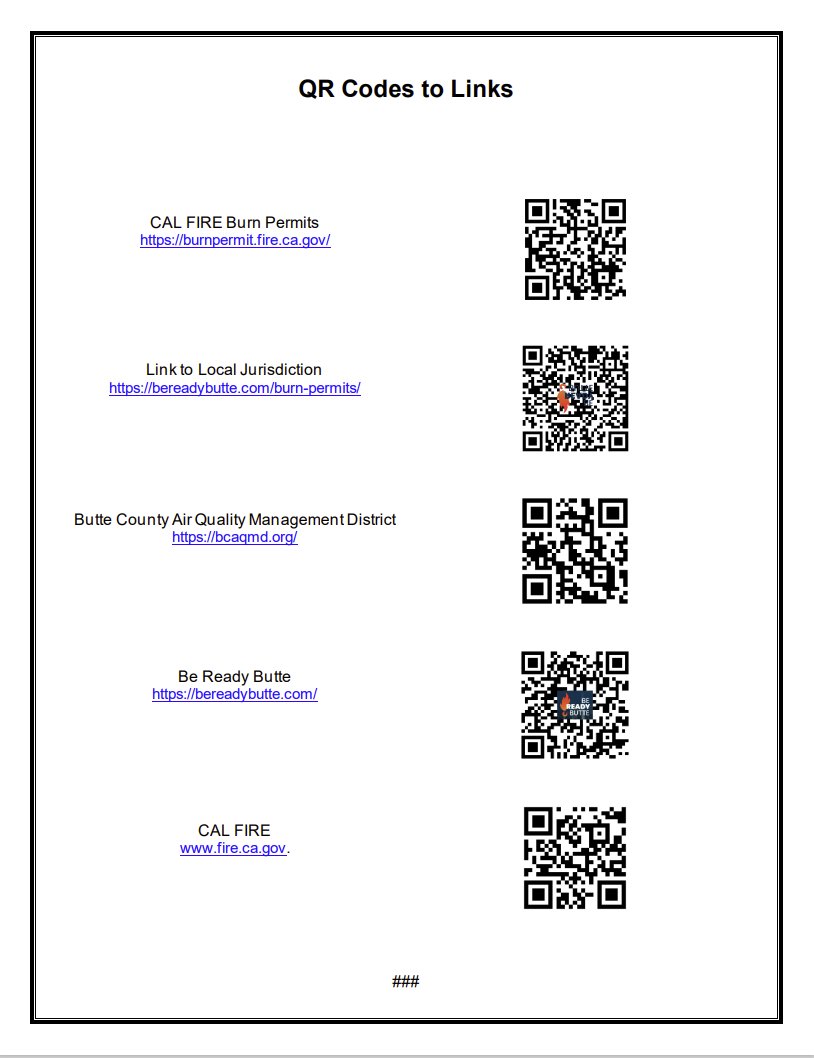 CALFIRE_ButteCo's tweet image. Butte County Burn Suspension lifted this Friday. See the News Release for more details.  #BeReadyButte