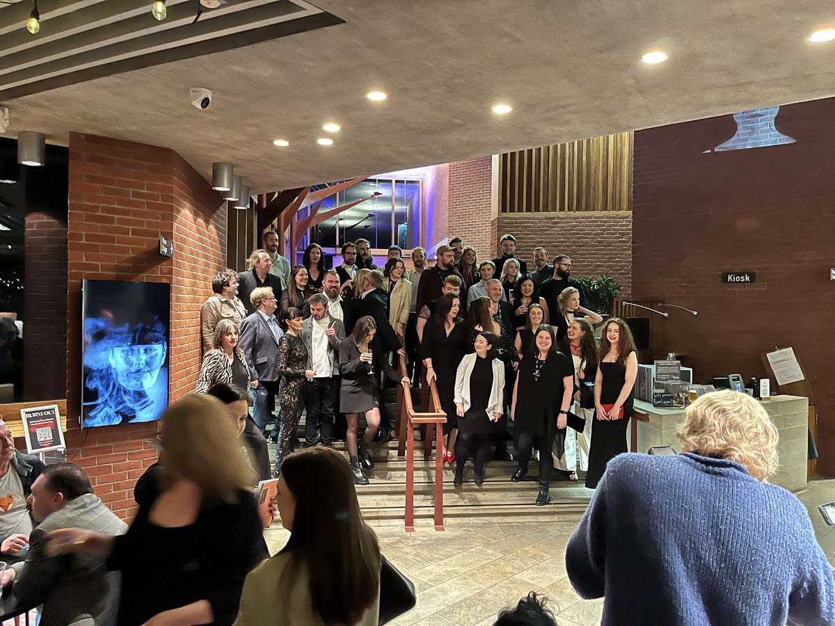 Gerard_mcc's tweet photo. Congrats to @LyricBelfast on the opening of the new #GaryMitchell show #Burntout directed by @Jimifay @tegs86 #kerriquinn Amazing 🍾@garthyb0y @CazaBelfast  #Caolan #Shannon #Ross #Mary #Conor and all the crew well done 🥰 https://t.co/M959wR3n7y