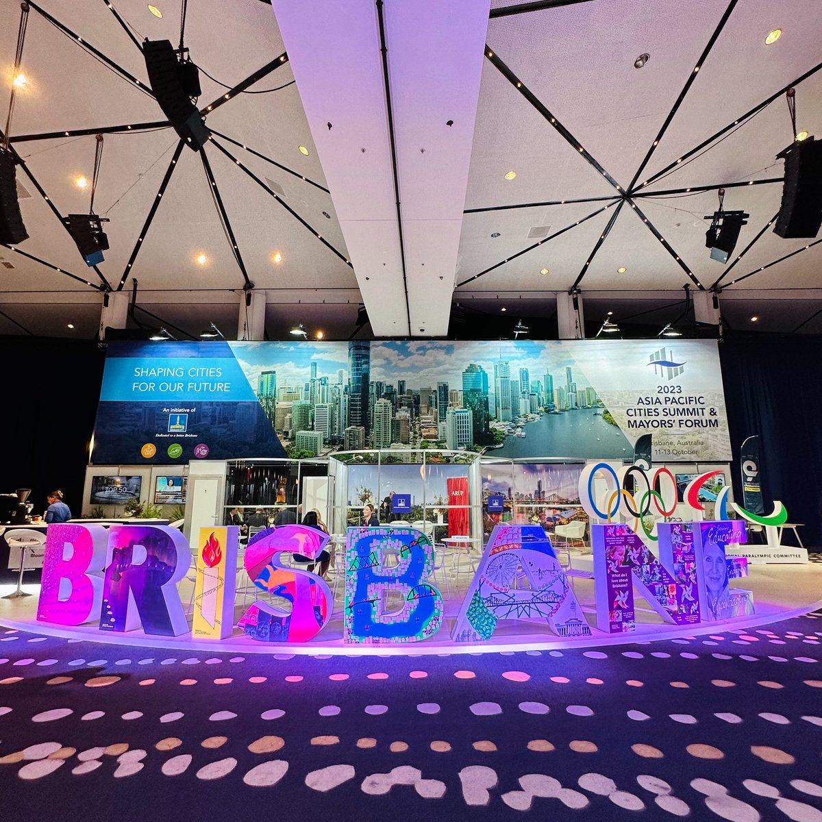 brisbanecityqld's tweet photo. Day two of the 2023 @APCSummit & Mayors’ Forum has ended. Our highlights:
🔹 Engaging panel discussions with a Council of Capital City Lord Mayors
🔹 Inspiring keynote presentations from local and international industry experts
🔹 Endless networking opportunities #2023APCS https://t.co/zh6fL6u0Jq