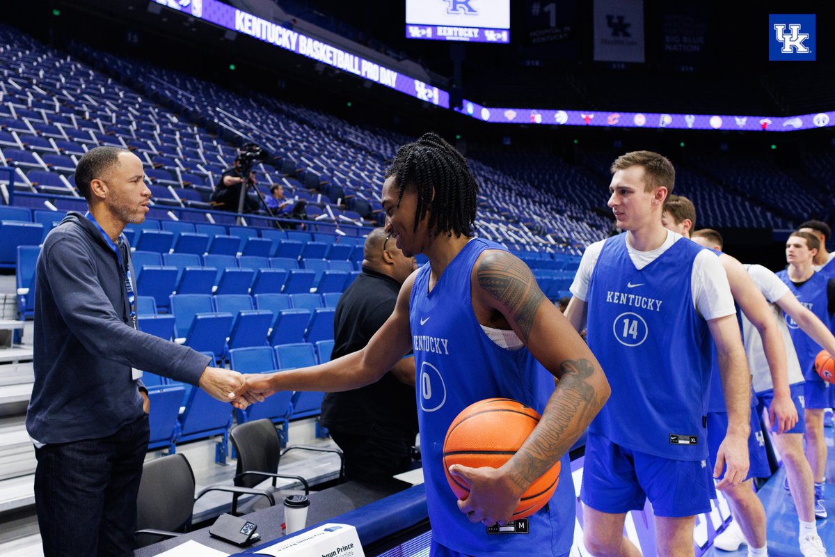 Thank you to the NBA scouts who came out to #UKProDay