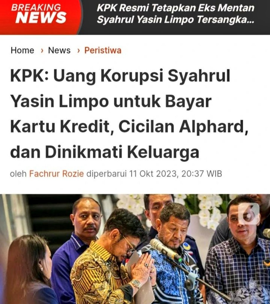 Hidup lebih indah dgn Kijang Doyok. Perawatan murah, bensin irit, tdk perlu korupsi. Maksa hedon adalah awal korupsi dan "jual diri".

Mari nikmati hidup dgn kretek dan kopi sasetan, tanpa intaian KPK, Pinjol dan cicilan. Berbahagialah kita yg hidup apa adanya, bukan ada apanya.
