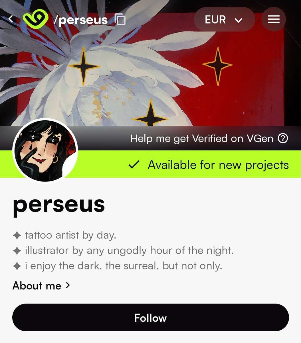 perseus in a spooky font tweet media