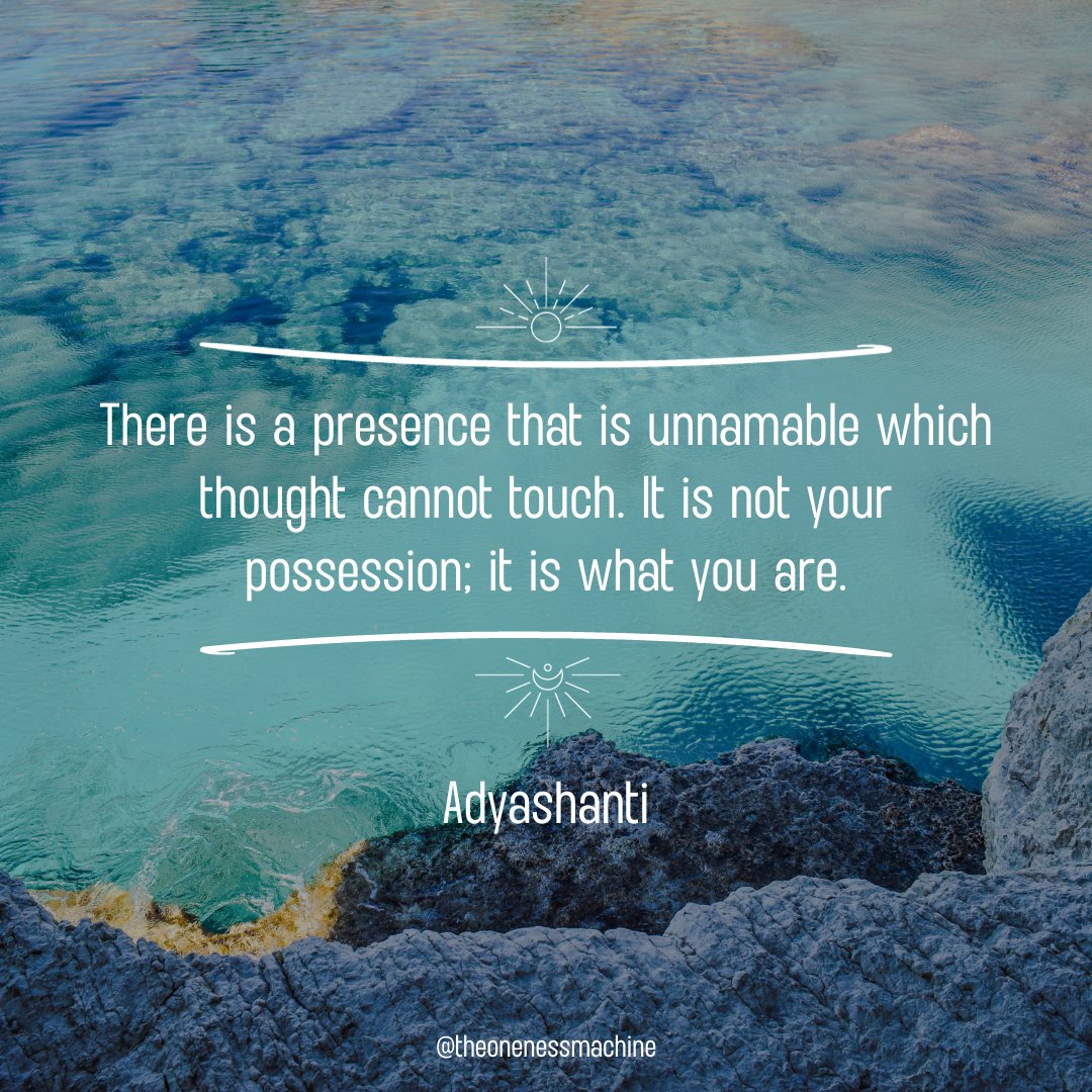 There is a presence that is unnamable which thought cannot touch. It is not your possession; it is what you are. - Adyashanti
-
-
-
-
#enlightement #awakening #adyashanti #oneness #wisdom #spirituality #awareness