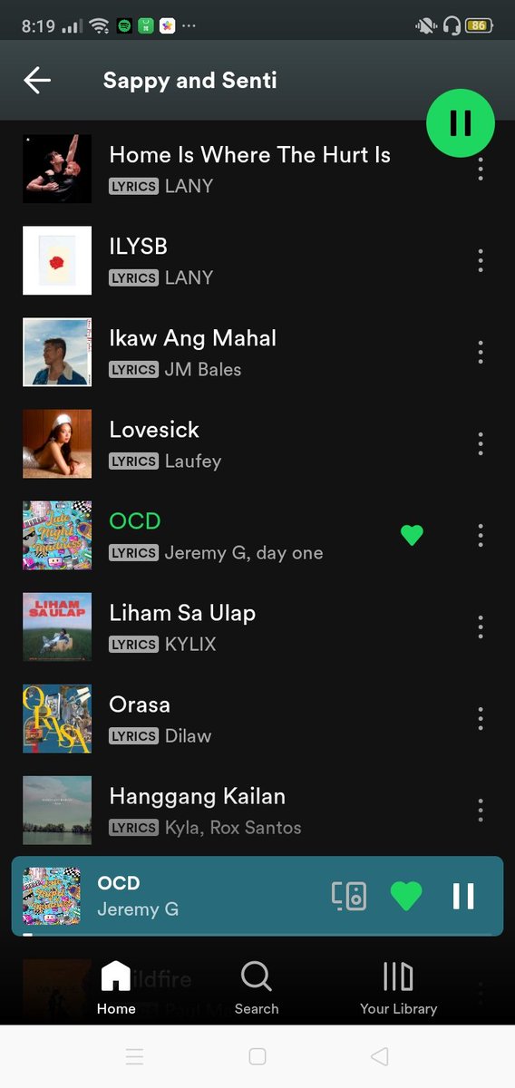 RuthSmi11131490's tweet photo. Please check Sappy and Senti playlist OCD at number 9 

#JeremyG @imjeremyg https://t.co/26VnRK5ZMY