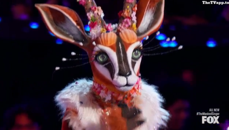 ColinSearchlig1's tweet image. JANEL PARRISH is the Gazelle! 

#TheMaskedSinger