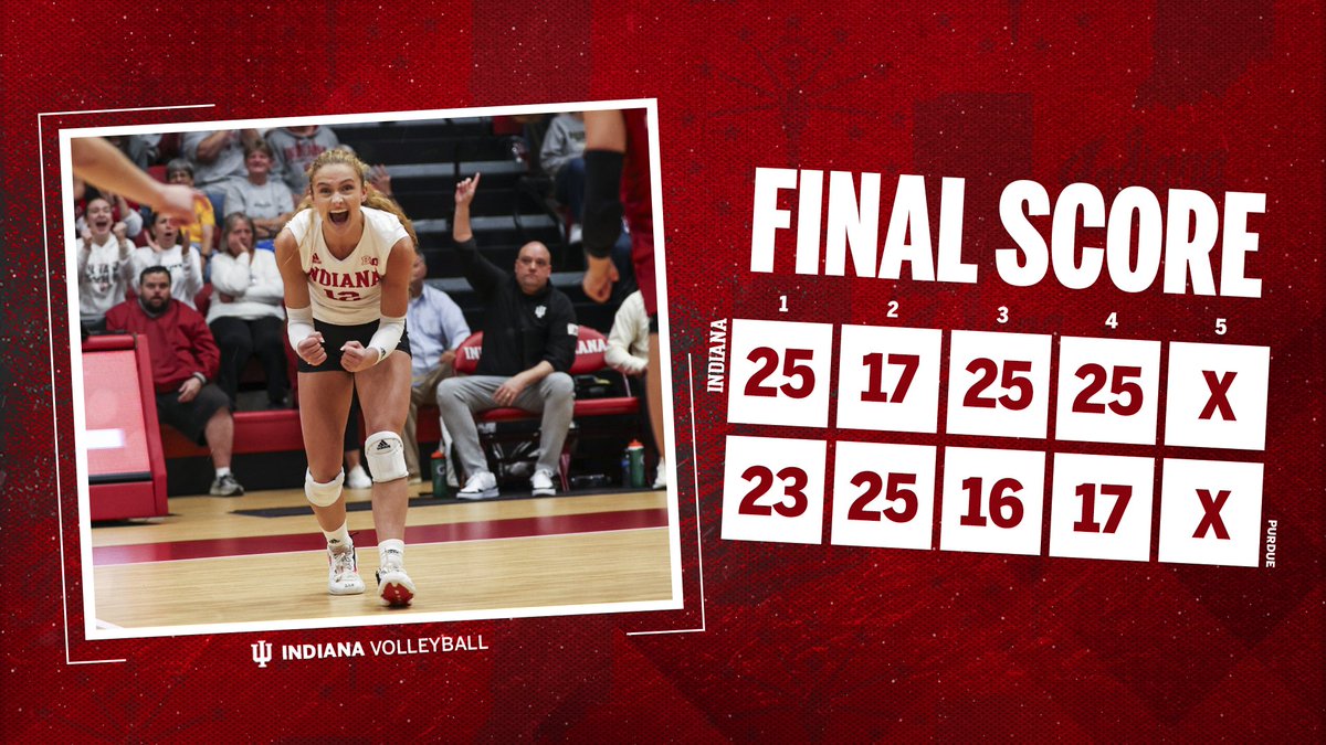 Indiana Volleyball tweet media