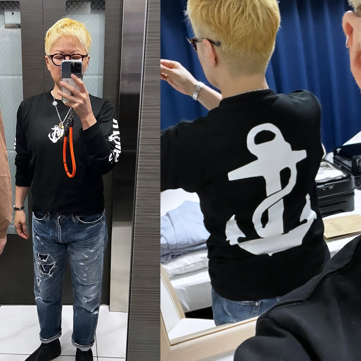 kon_k_13's tweet photo. このTサイコーか
♢Shirt: #サムスミスグッズ
♢Pants: #etermal
♢Shoes: #blundstone
#ootd #outfits #50代 #50代コーデ https://t.co/ipV3qS3pxN