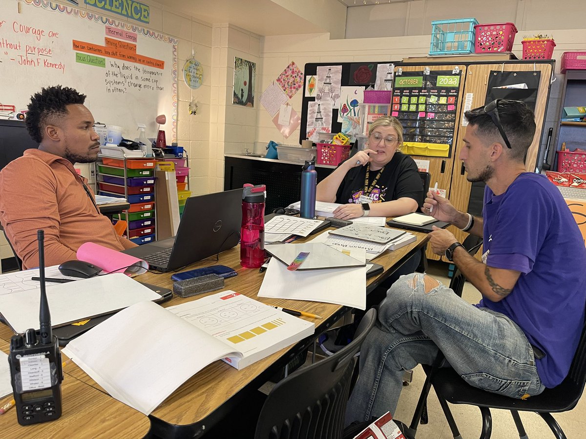 Good stuff! 

When teams take time in their meeting to model different instructional strategies that are working in their classroom!! It’s a collaborative culture where we are all learners!
