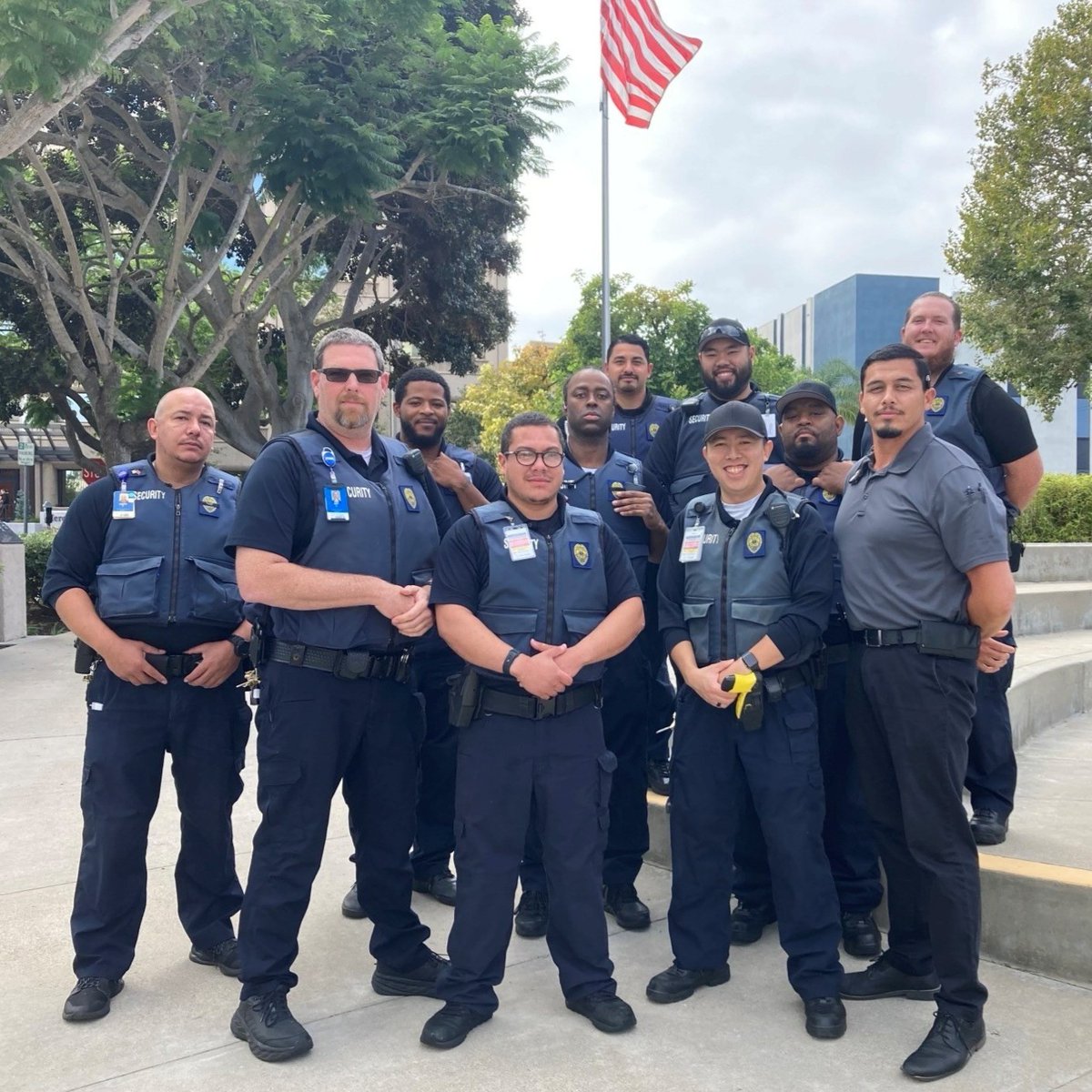 ScrippsHealth's tweet photo. #HealthCareSecurityAndSafetyWeek Let's celebrate 🎉 the dedicated men and women who secure the facilities we rely upon for our health care needs. Thank you for serving and protecting our patients and staff! 💙 #LifeAtScripps https://t.co/FjdI0wfLZe