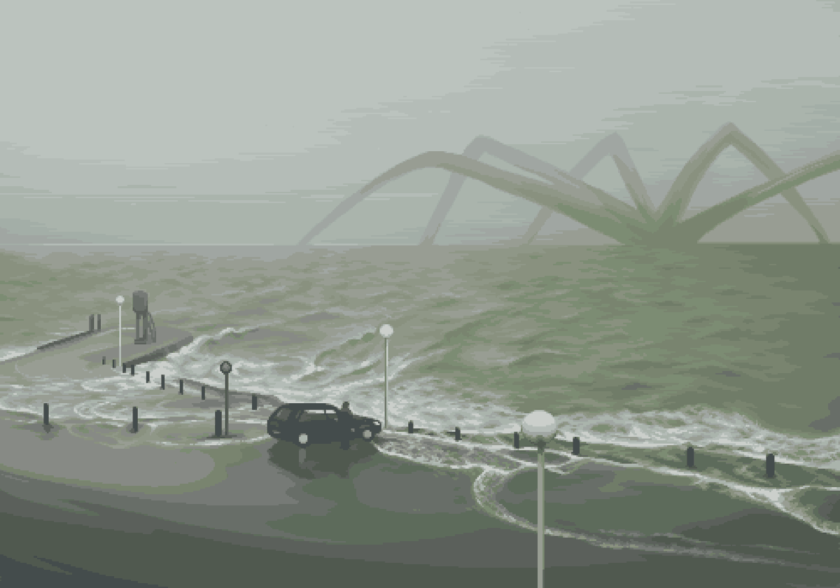 cmmrc2's tweet photo. Storm approaching, 19 colors, #pixelart 
Sorry for being quiet for so long, I couldn't find time for a personal drawing till now. Accidentally picked wrong size file first try posting this. https://t.co/fETtsrliQv