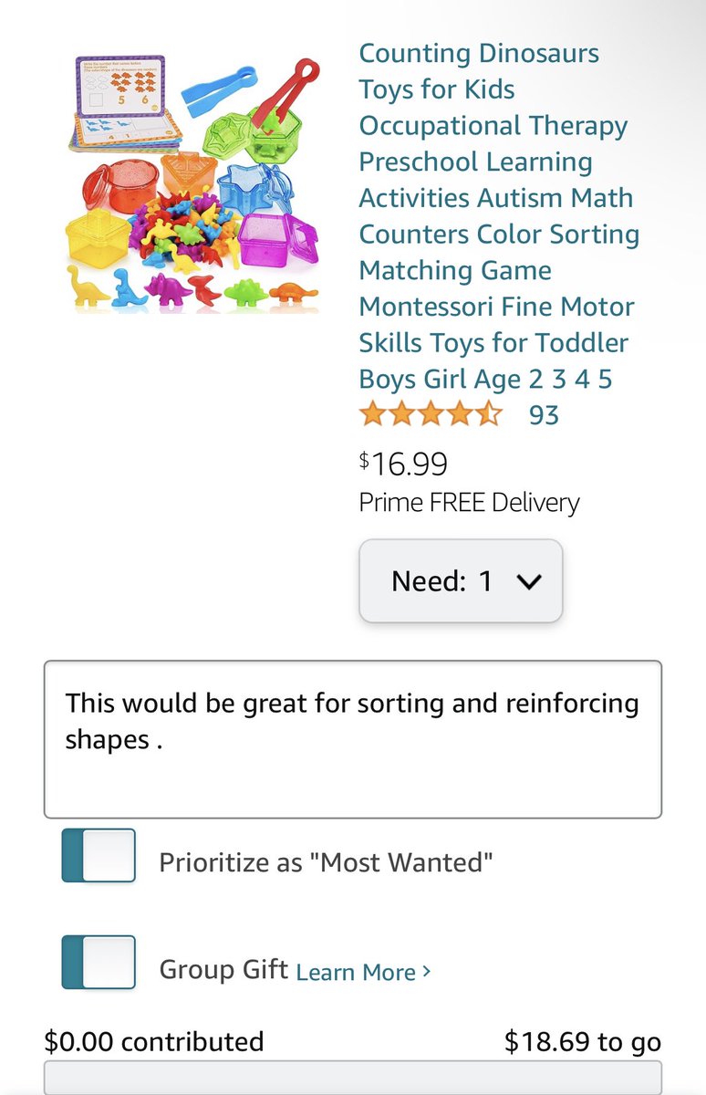 It's #PrimeDay2023 ! We have lots of prime day sales on our #registry currently. #Comedonate $1 or more to make #prek dreams come true. Ms. Mills class registry amazon.com/wedding/share/… #Teachers, #dropyourlist👇and everyone #rt.