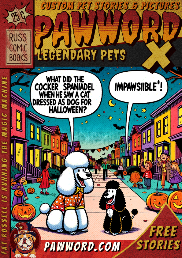 PawWord Daily Comic 10-15-23
#doglovers #poodle #cockerspaniel