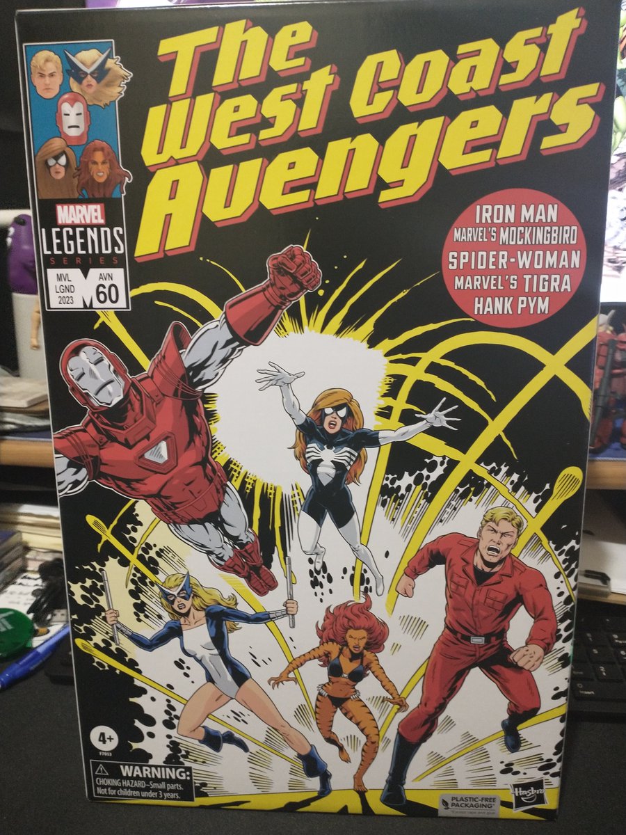 I caved. VERY early birthday present for myself. Anyone who knows me well enough knows how much I loved the WCA roster and this is one huge step in completing it in my collection. #PrimeDay #MarvelLegends #Toyspotting