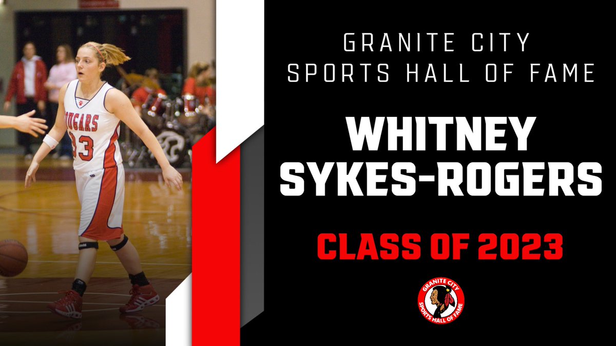 Congratulations to Marquette Catholic Girls Basketball Coach Whitney Sykes-Rogers who has been inducted into the Granite City High School Hall of Fame for her athletic accomplishments as an athlete in basketball, volleyball, and softball.