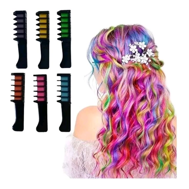 #ondecomprar #cabelomaluco #tendencia  Tinta Temporária Cabelo Maluco Giz Colorido Carnaval Festa por R$8,48 - R$11,30. Compre na Shopee agora! 😍 shope.ee/4fUitElkyy?sha…
