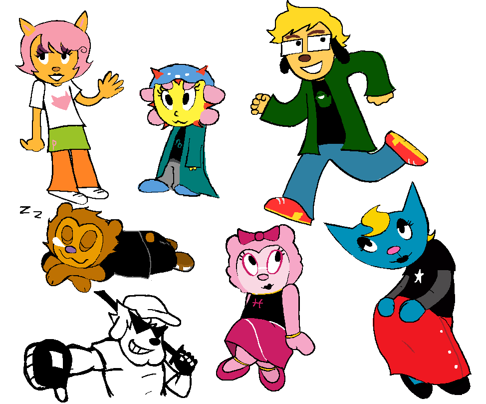 bruno_quesito's tweet photo. ParappaStuck Part 2
#Homestuck #ParappatheRapper https://t.co/9Tffb7EKwy