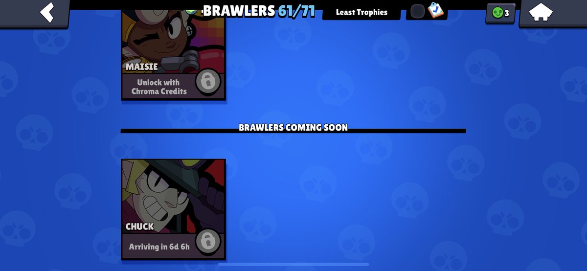 TheoDoesEdits's tweet photo. how did he get chuck before he arrive in brawl stars?? https://t.co/h3Hs8uOiUX