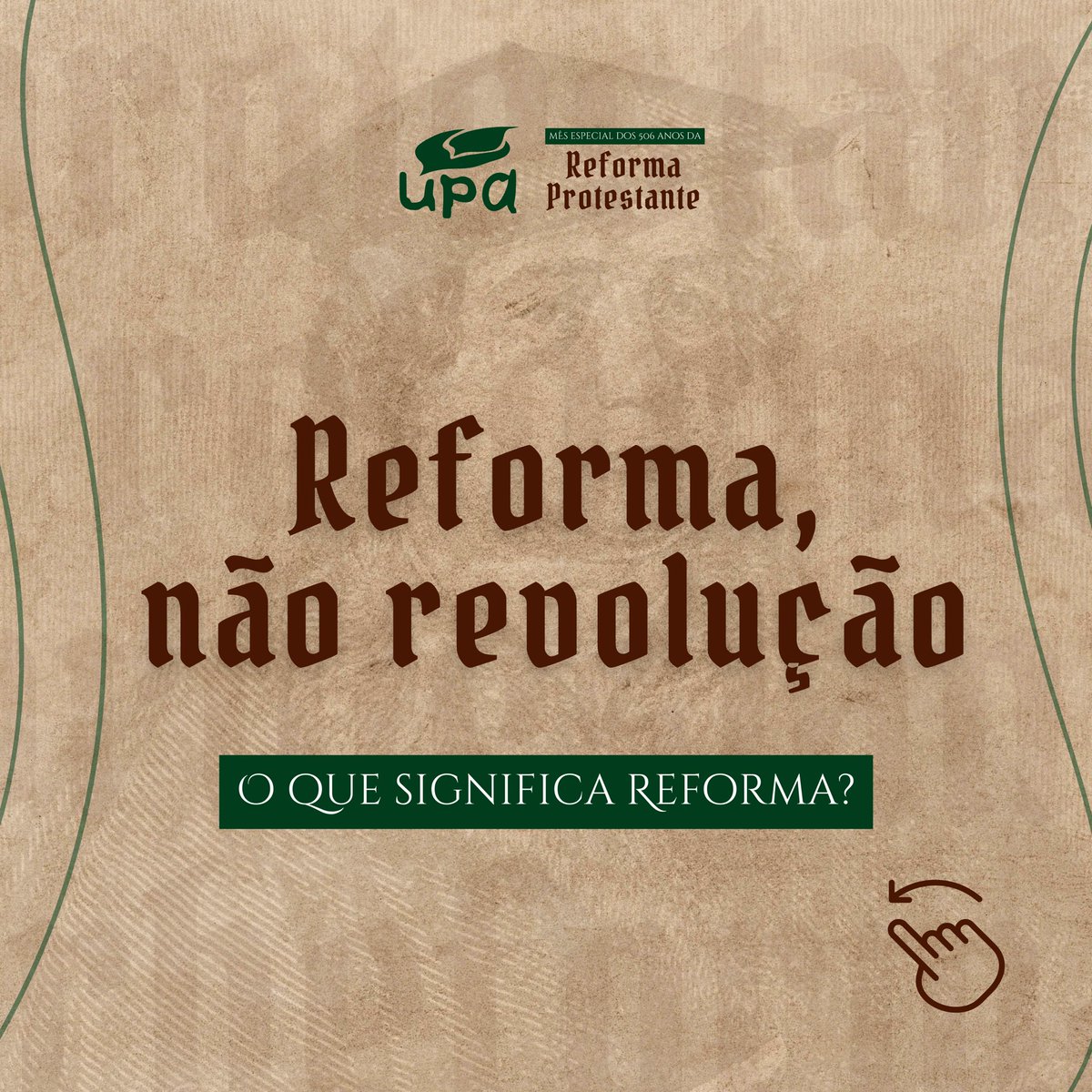 upaoficial's tweet photo. O que significa Reforma? 🤔
Essa palavra traz a ideia de corrigir algo para que volte à sua forma original. E foi isso que a Reforma Protestante significou!
#reformaprotestante
#UPAoficial
#ViveréCristo
Confere na íntegra! https://t.co/JJVdXL7iwJ