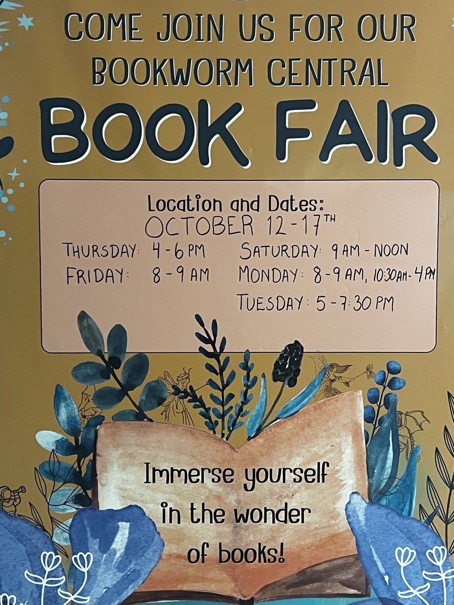 emilyreadteach's tweet photo. Parents and students worked to set up the book fair today after school. The Chesterbrook fall book fair is ready for shoppers tomorrow! @CES_FCPS @ChesterbrookPTA @FCPSR2 https://t.co/xDtDQRjG7q