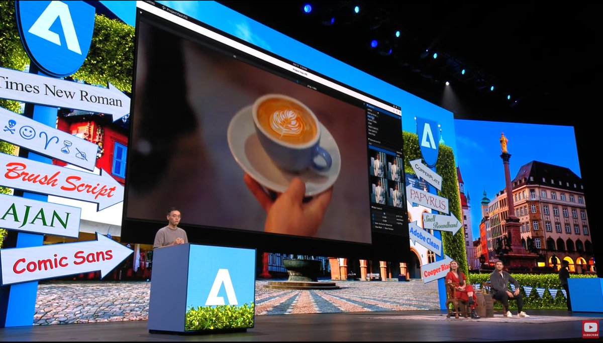 r360studio's tweet photo. #AdobeMAX Sneaks! 1ใคใใฏใ#ProjectFastFill
ใใใช๏ผๅ็ป๏ผใซๅฏพใใใ็ๆAiใไธ่ฆ้จๅใฎๅกใใคใถใใ้จๅ็ใชๅทฎใๆฟใใ
้ฉใใใฎใฏใใฉใใขใผใใฎ็ตตใ้ๅๆใชใๅทฎใๆฟใใใจใใ๏ผ https://t.co/1HFamxuxDQ