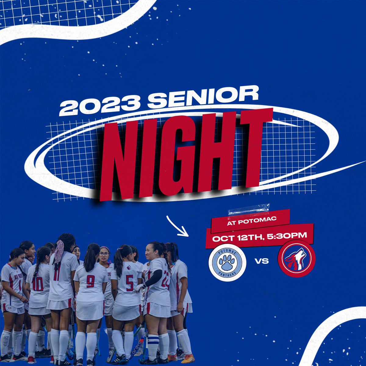 2023 Senior Night is AT Potomac. October 12th at 5:30pm. Game starts at 6pm. Come out and support our seniors, they deserve it! <a href="/G_FHSAthletics/">Gar-Field Athletics</a>