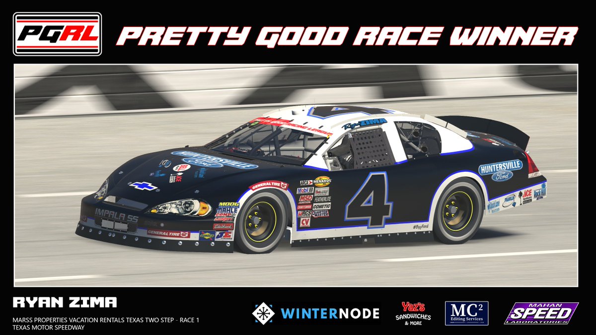 Pretty Good Racing League tweet media