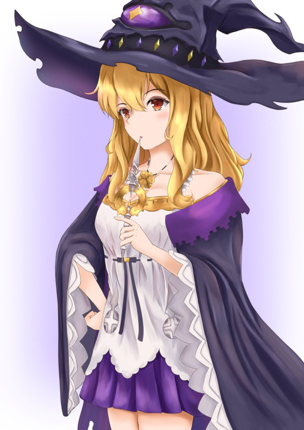 TimeOfKnowledge's tweet image. &quot;Hrm...
What gift should i make for this one.. 
They are worth of praise after all..&quot;

Looks like she&apos;s hesitating about what to offer to one of those promising souls bound to go on an new adventure! ~