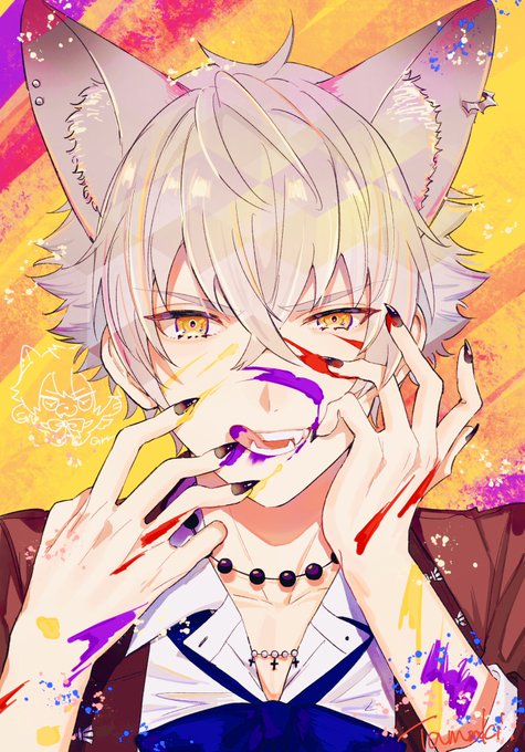 「jewelry wolf boy」 illustration images(Latest)