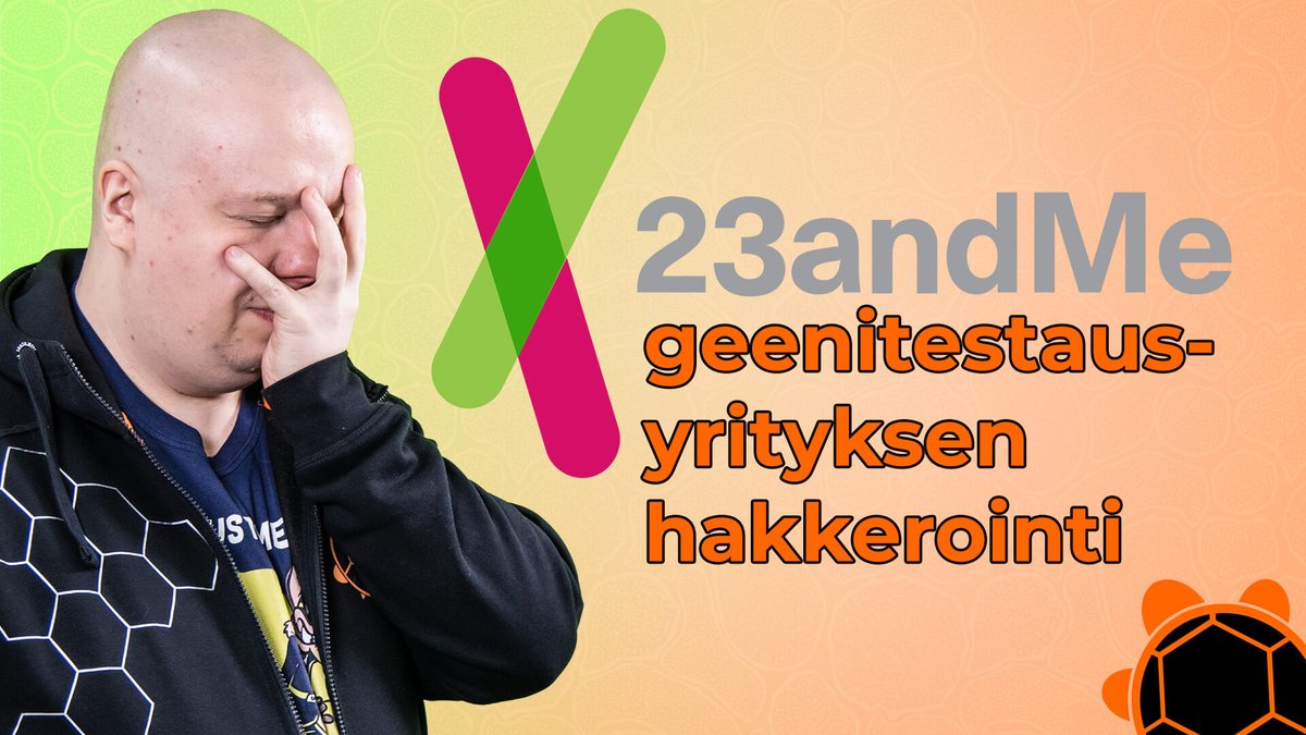 Geenitestejä tarjoavan 23andMe käyttäjätilejä hakkeroitiin iso kasa ja tästä voi tulla sinullekkin ongelmia vaikka et ole testejä heillä teettänyt.

kooders.fi/blogi/23andme-…

#hakkerointi #geenitestaus #tietovuoto