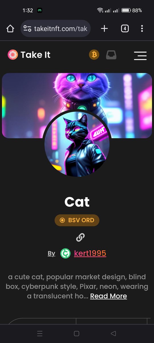 9 hrs left 🤭

#CAT
<a href="/TakeItNFT/">Take It</a>