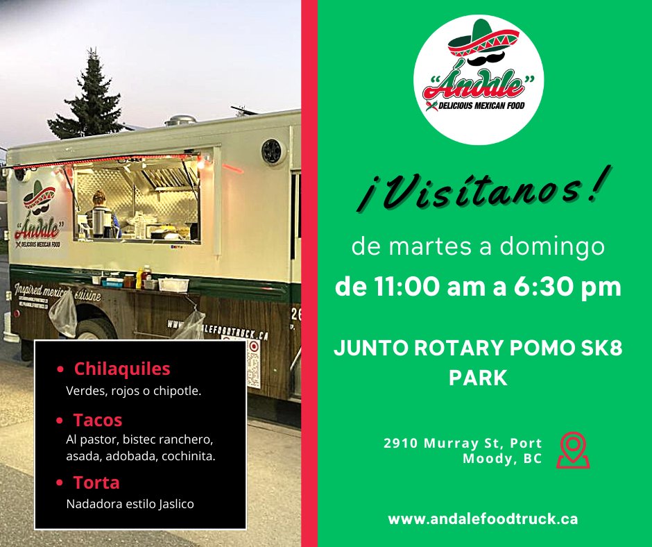 Andale Food Truck tweet media