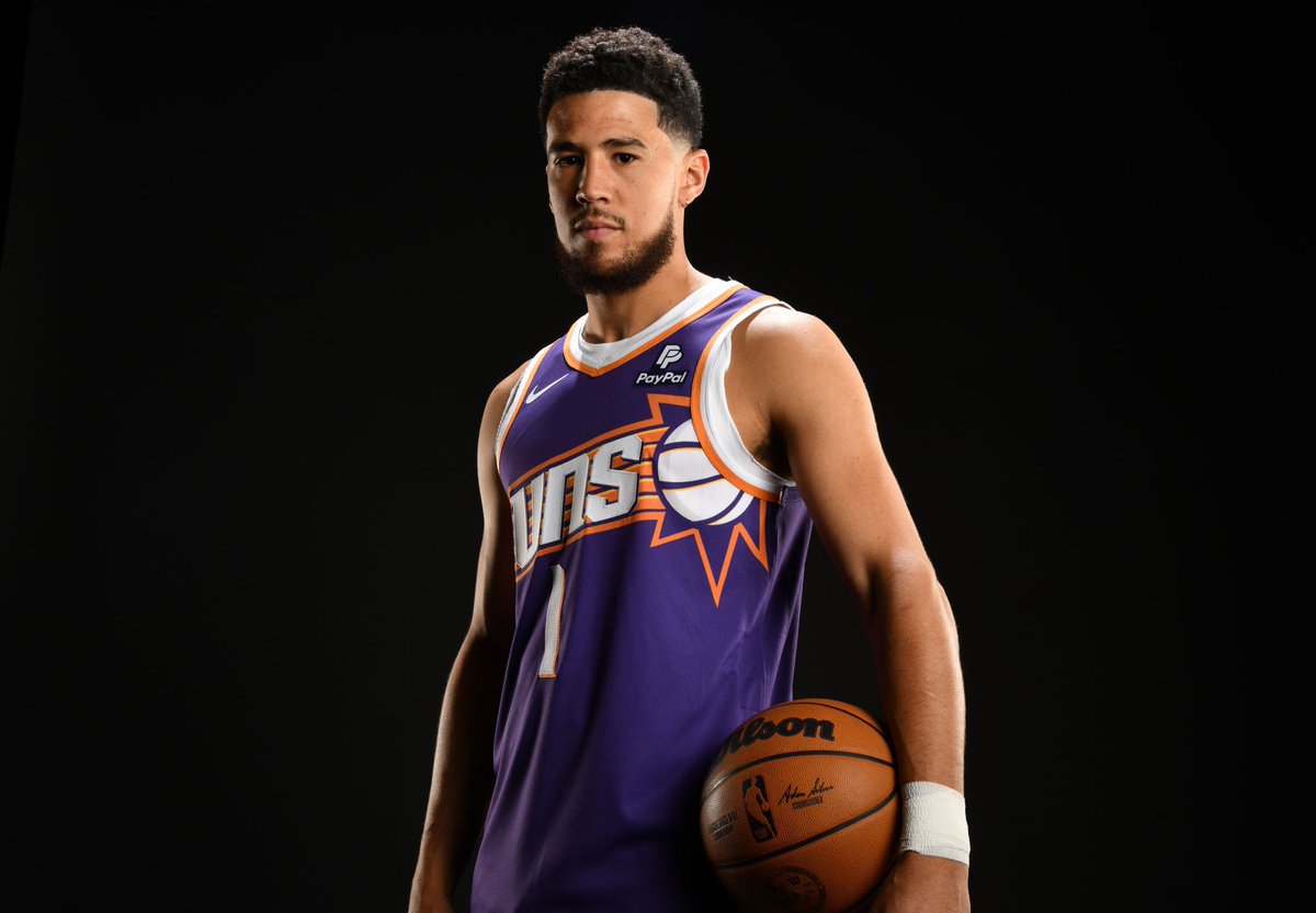 OptimusXfuture's tweet photo. Devin Booker at age 26: 

— 1 NBA Finals appearance
— 1 first-team All-NBA pick 
— Three-time NBA All-Star
— NBA all-rookie first-team 
— Led #Suns to franchise-best 64 wins 
— Most points by a player EVER in their first postseason run 

Shai Gilgeous-Alexander at age 25:

— 1 first-team All-NBA 
— NBA all-rookie second-team 
— Two playoff appearances, one play-in appearance 
— One season above 24.5 points per game. 

Booker has also averaged above 24.5 points per game in each of the last six years. Set a Suns single-season record in points per game in 2022-23. 

Booker is No. 11 in ESPN’s top-100 ranking. Gilgeous-Alexander is top-10.