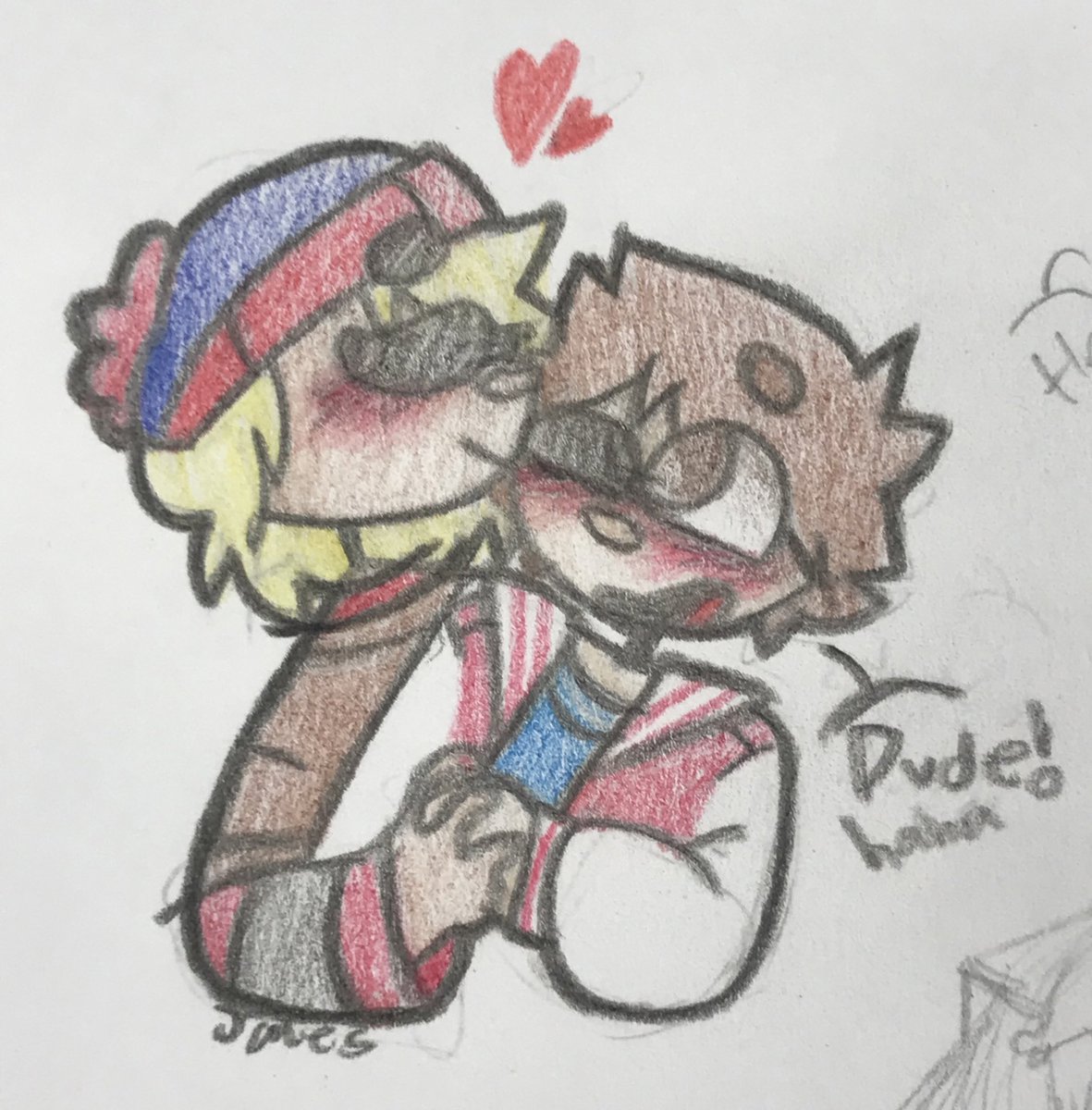 Not_YourVal's tweet photo. Color pencil drawings during school is the way to go 👍
#styde #southpark #stanmarsh #clydedonovan https://t.co/W9jQPUAL7j