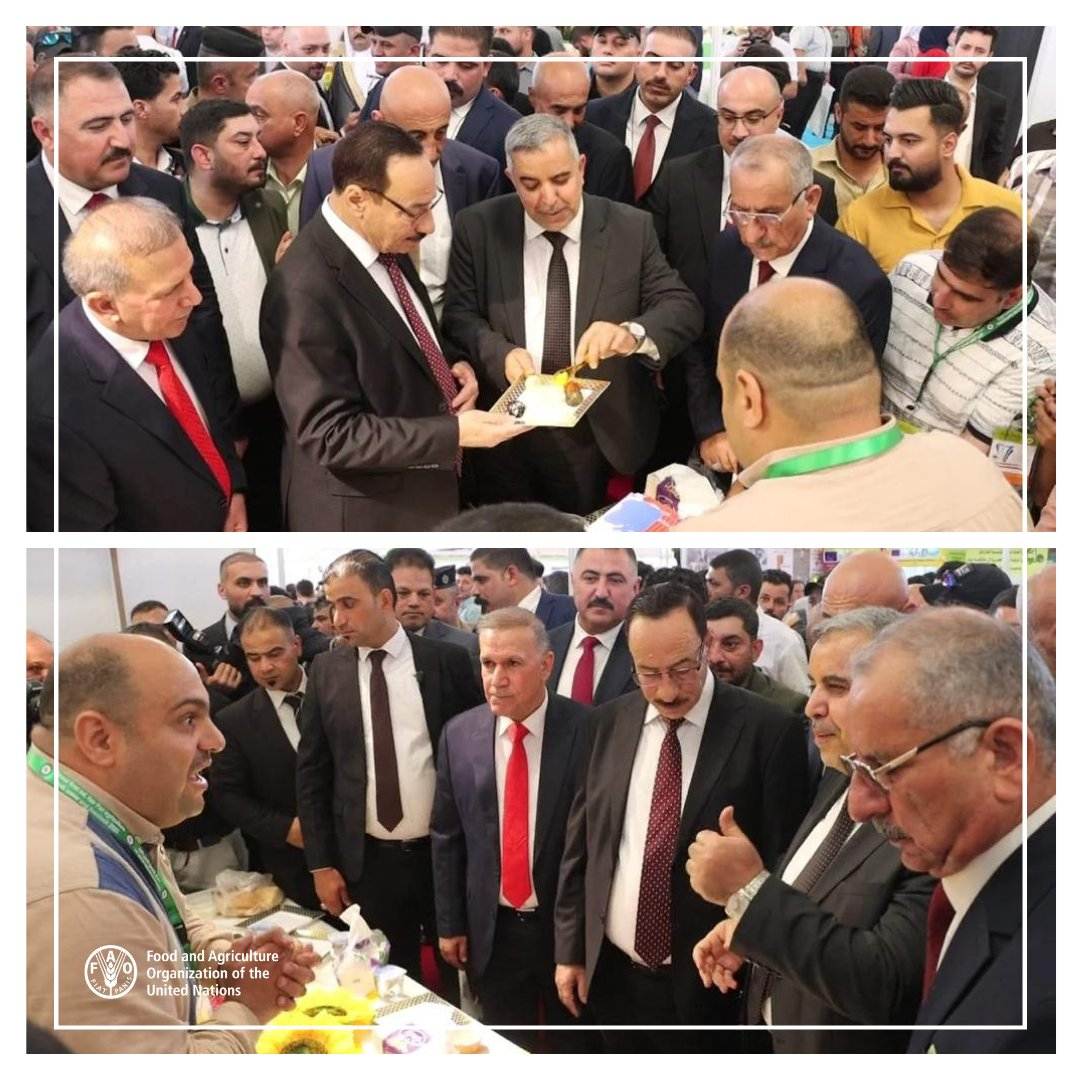 c0deater1's tweet photo. We are delighted to welcome HE Minister of Agriculture,Governor of Nineveh,Parliament Members,Local Authorities and esteemed guests to the😍😍😍😍 DesignGoals DecorIdeas InteriorDesigner HomeRenovation InteriorStyling #interiors #LiamYoung #Indonesia  
Original: FAOIraq https://t.co/1JzGe2QFvb