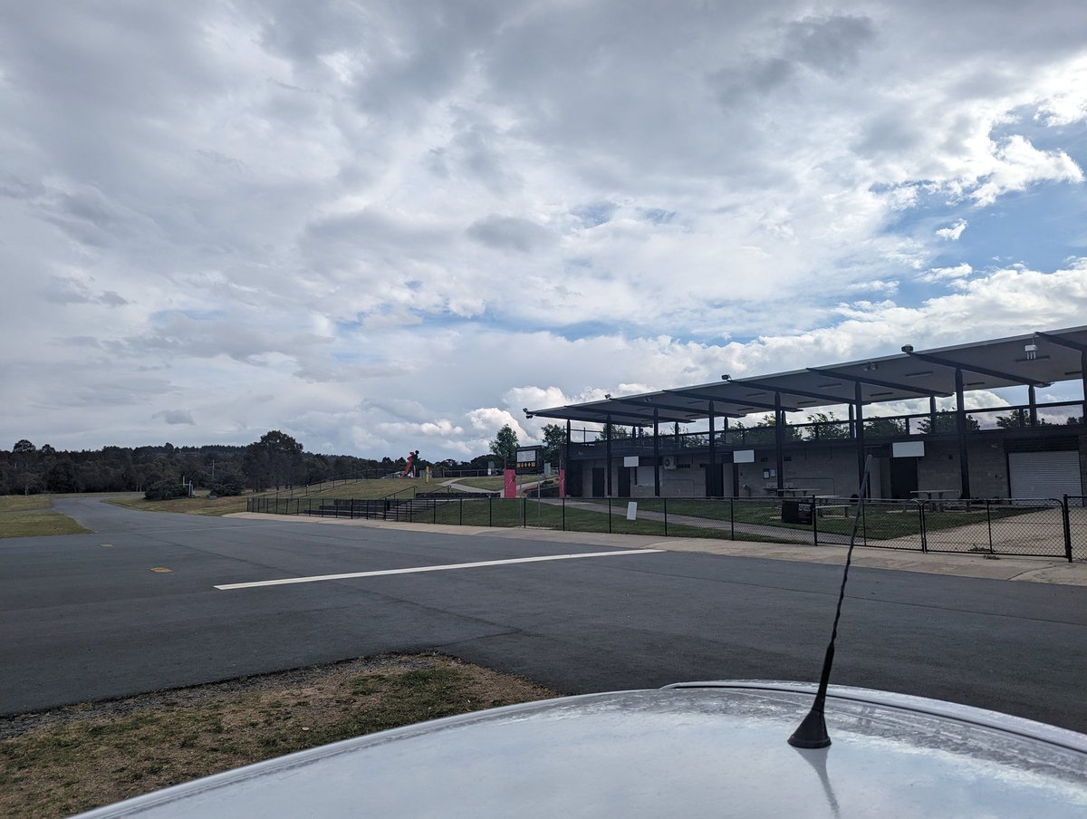 Optimism
Well, the track is close enjoy to dry, and the sky is not horrendous