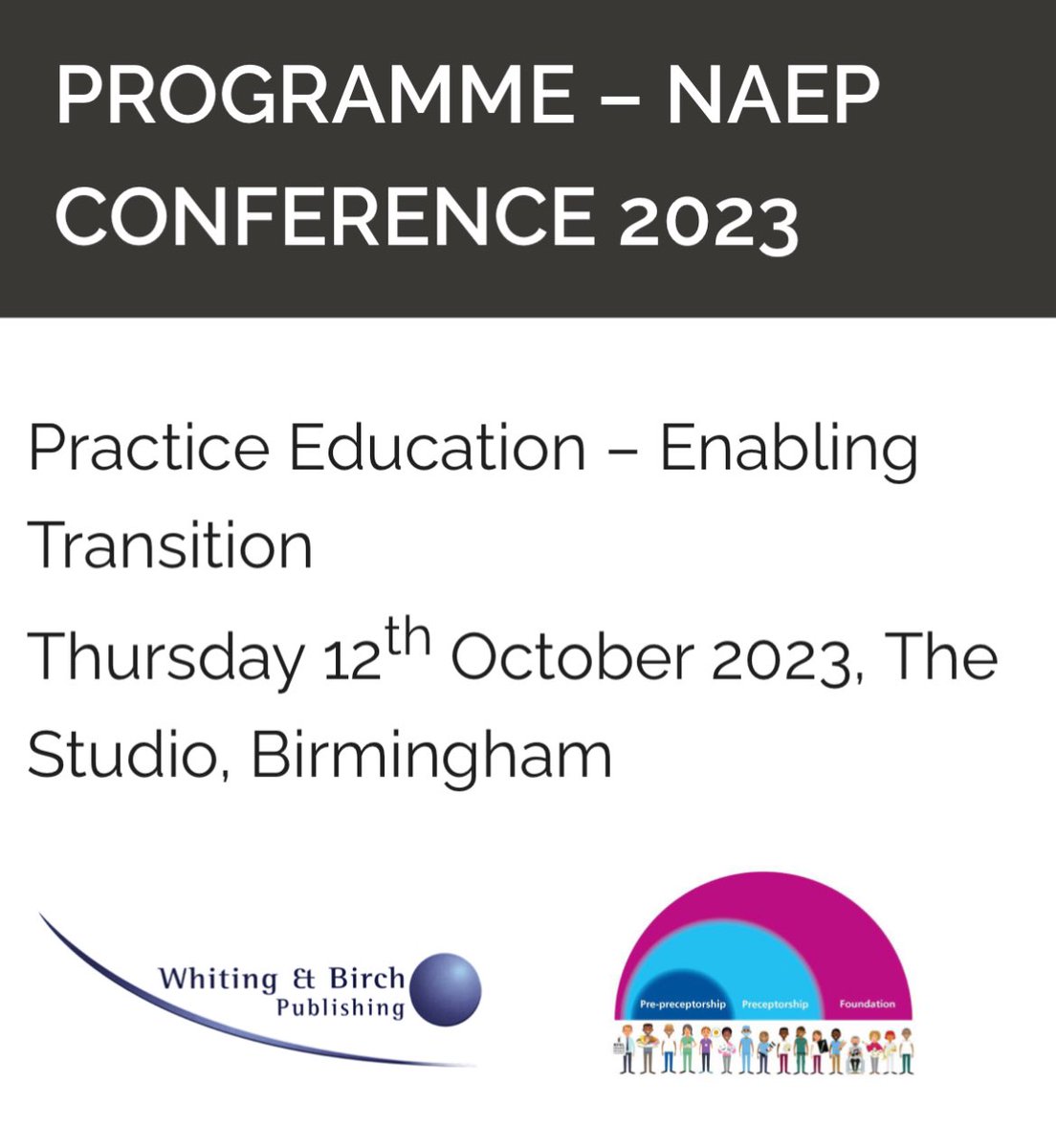 Looking forward to an interesting and informative conference today ⁦<a href="/NAEPUK/">NAEP-UK</a>⁩