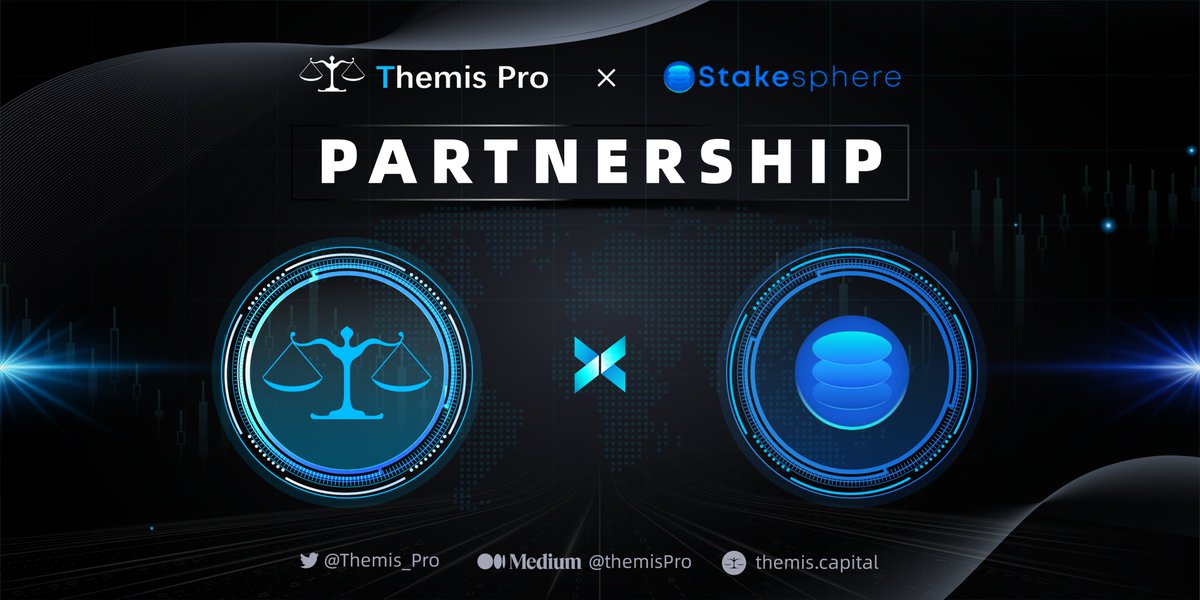 🎉We're excited to announce #ThemisPro partnership with <a href="/stakesphere/">Stakesphere | Node Deployment Simplified ⚡</a>!

🔷#Stakesphere is built on <a href="/Filecoin/">Filecoin</a> ,Solves the complex high yielding mining protocols and give benefits to the B2B in a simple way.

🥂We hope to establish connections with more and more #FVM ecological