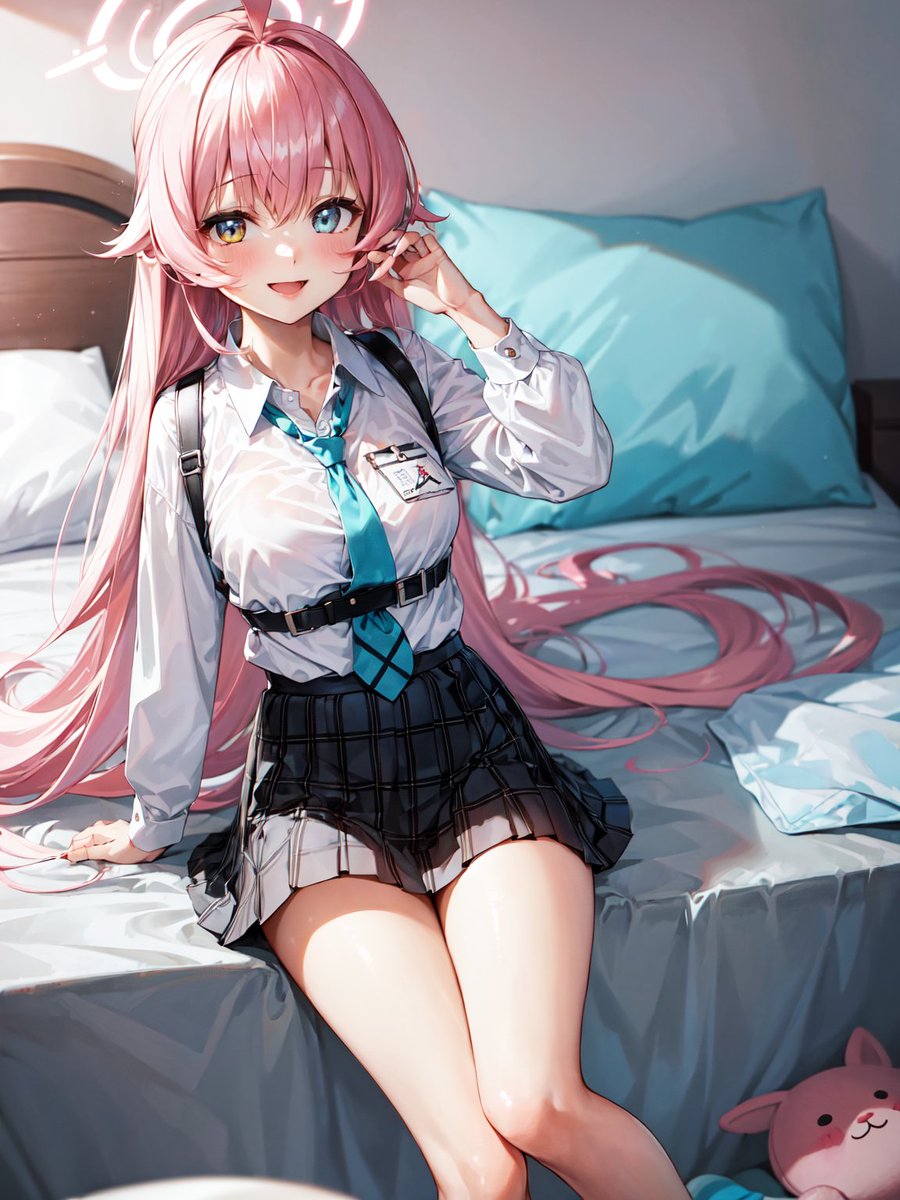 liaxlii's tweet photo. “Hoshino is the queen of council protection! 👑🛡️#BlueArchive #AbydosStudentCouncil #CountermeasureCouncil #FrontlineFighter #LazyGenius #SenileSpeech” https://t.co/K7PBrE9kHW