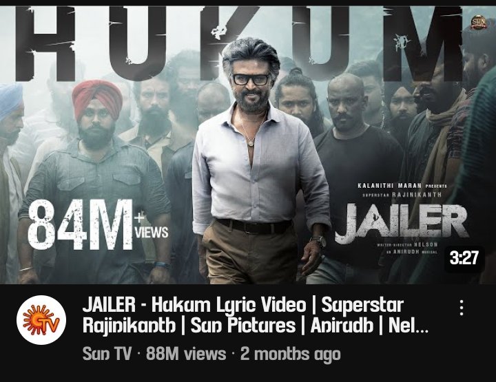 VJGamin03999161's tweet photo. Idhan Moolam Anaithu Rajini Fans And Fans At Social Media Kum Soldrathu Jailer All Songs Except #kaavalayasong (Because its not make for Rajni sir ItsFor @tamannaahspeaks )
Other song Views Record Was Shattered By #LeoFilm
#leofirstsingle #Naanready song ..Thalapathy Is a king https://t.co/2jTA6HkmC8