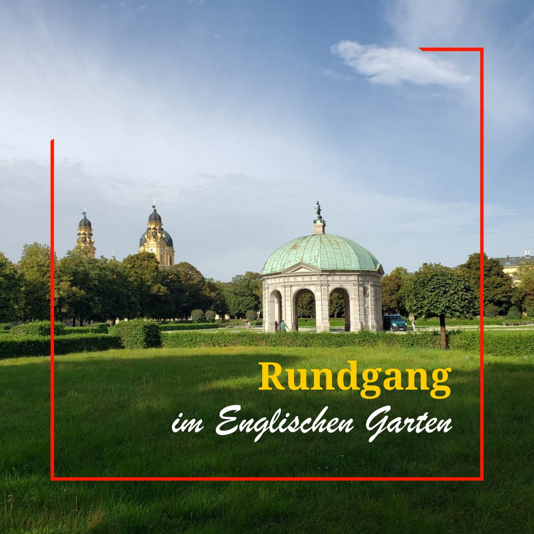 Muenchenkolleg's tweet photo. Den #EnglischenGarten mit neuen Augen sehen - das war das Ziel unserer K1 beim historischen Rundgang. So konnten die Münchner*innen &amp; Pendler*innen das grüne 💚 der Stadt neu erkunden - &amp; sich dabei gegeneinander besser kennenlernen 
🤜🤛
#Münchenkolleg #AbiturNachholen #Minga https://t.co/Stx4EtElVE