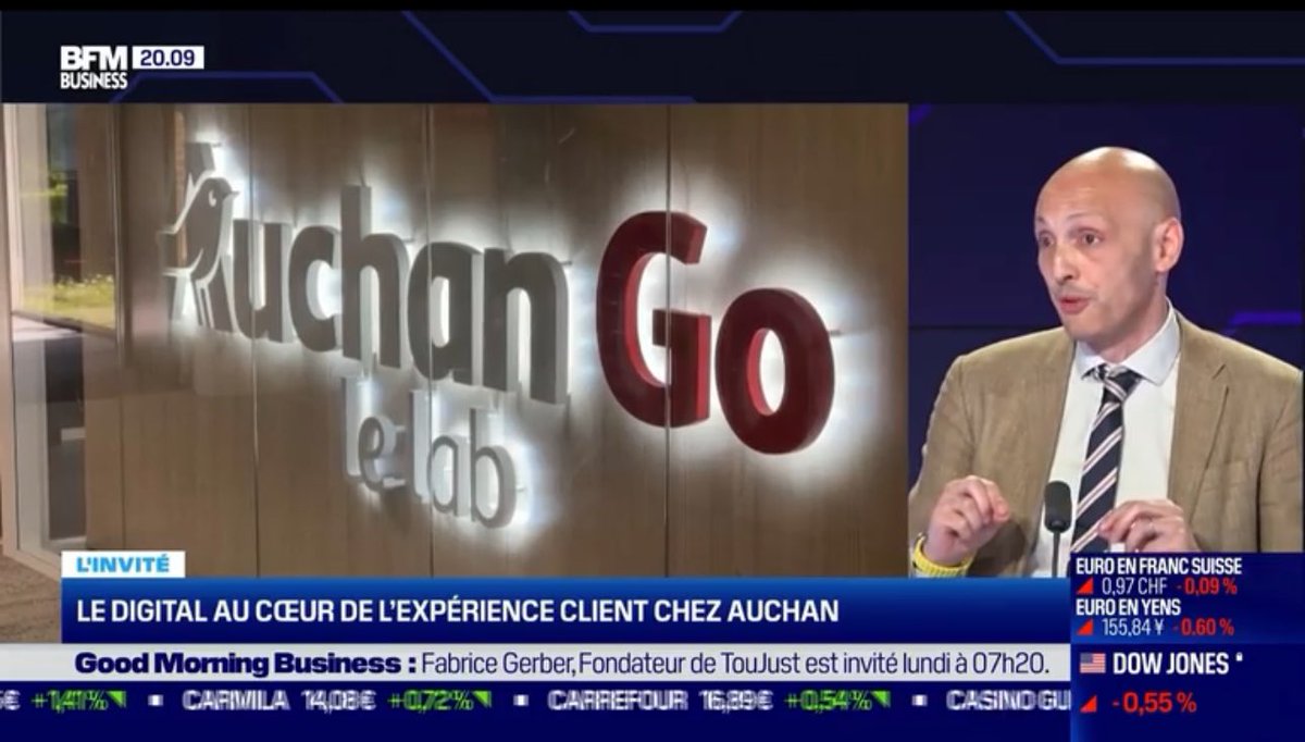 🤖 #Expérienceclient 🤩 ———————————— #Vidéo : le #Digital au coeur de l’expérience client chez #Auchan ! 'Expérimentation de #AuchanGo, un magasin 100% sans caisse...' By @SamirAmellal Via @bfmbusiness ———————————— ▷ bfmtv.com/amp/economie/r…