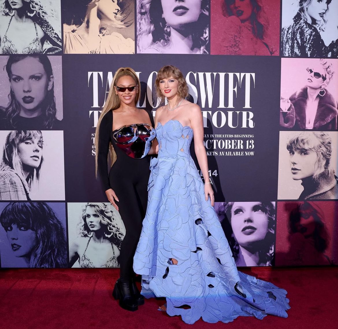 📸 | Taylor Swift and Beyoncé #TSTheErasTourFilm